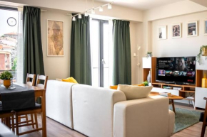 4B2 brand new flat with air conditioning in Center